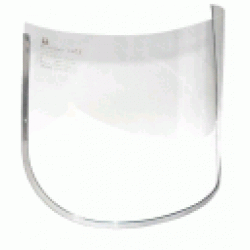 Visor de policarbonato ribete aluminio 8x12